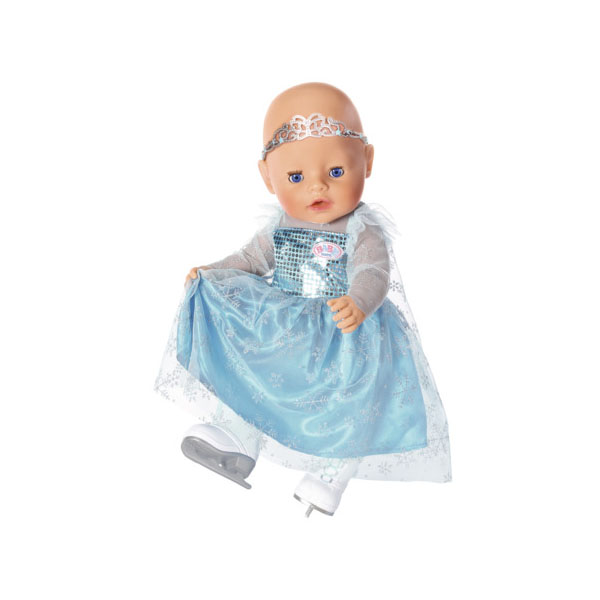 Одежда для куклы Baby born Фигурное катание, с вешалкой  
